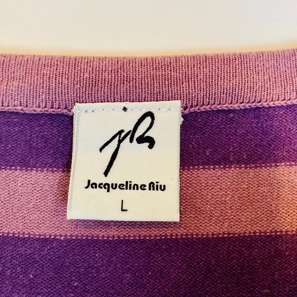 JacquelineRiu Purple Sweater large size - Picture 6 of 6